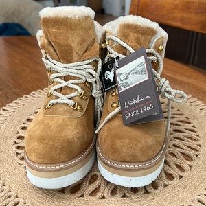 NEW La Montelliana 1965 Tofane EU 37 US 6.5-7 Genuine Shearling Boots Italy NWT